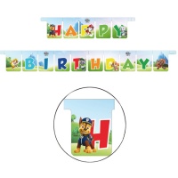 Couronne Paw Patrol Happy Birthday 2,1 m