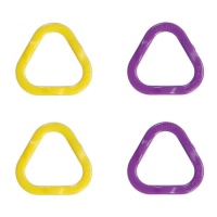 Marqueurs tricotés triangle moyen - Clover - 16 pcs.