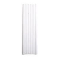 Piliers en plastique pour gâteaux 30 x 0,8 cm - Decora - 8 unités