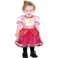 Costume de princesse de jeux vidéo pour bébé