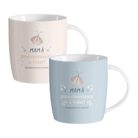 Mug 350 ml La maman nous a appris à voler - DCasa - 1 unité