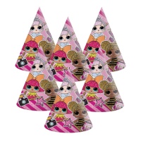 Chapeaux surprise LOL - 6 pcs.