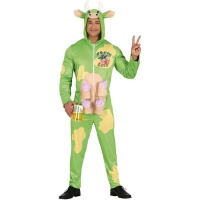 Costume de vache à bière pour homme