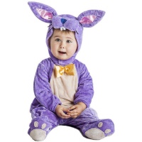 Costume de lapin lilas pour bébés