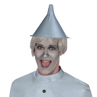 Chapeau entonnoir en tôle pour homme