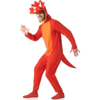 Costume de dinosaure Triceratops pour adultes