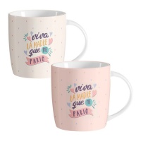 Mug de 350 ml Viva la madre que me parió - DCasa