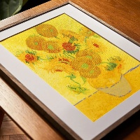 Kit de point de croix - Tournesols de Van Gogh - DMC