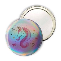 Miroir en placage de licorne - 1 pc.