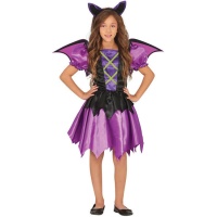 Costume de chauve-souris avec jupe et ailes pour filles