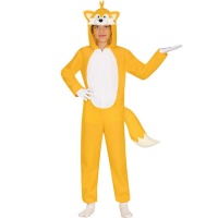 Costume de renard de jeu vidéo pour enfants