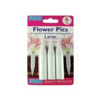 Brochettes de grandes fleurs - PME - 6 pcs.