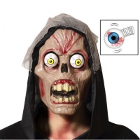 Masque de zombie avec yeux globuleux