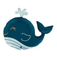 68 x 56 cm ballon baleine