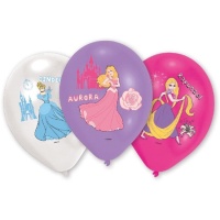 Ballons en latex Princesse Disney 27,5 cm - Amscan - 6 pcs.