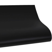 Drap noir en éco-cuir 30 x 50 cm - 1 unité