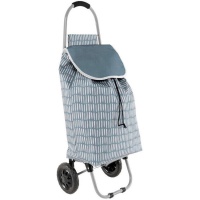 Chariot pliable bleu 38 L