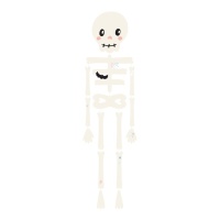 Pendentif squelette vertical 110 cm
