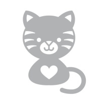 Découpage chat d'amour - Happy cut Artemio