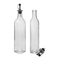 Burette d'huile et de vinaigre de 500 ml - 2 unités