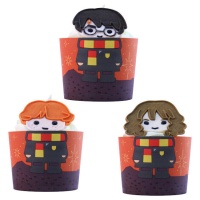 Harry Potter Set de décoration pour petits gâteaux - PME - 6 unités