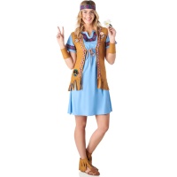 Costume de jeans hippie pour femmes