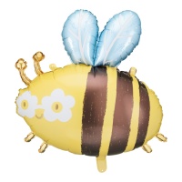 55 x 56 cm ballon abeille avec lunettes - PartyDeco