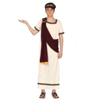 Costume de César romain junior pour garçons