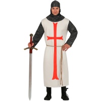 Costume de templier saint pour homme