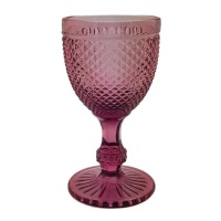 230 ml tasse rose gravée - 1 pièce