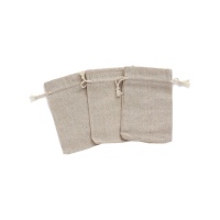 Sacs cadeaux en coton de 15 cm - 3 pcs.