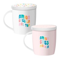 Tasse Amiga eres Mágica de 350 ml avec filtre à thé - 1 pc.