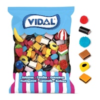 Bonbons Réglisse Allsorts - Vidal - 1 kg
