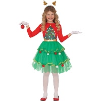 Déguisement d'arbre de Noël pour enfants