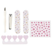 Kit de manucure Flores basics - 6 pièces