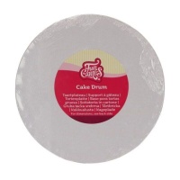 Base ronde pour gâteau 20 x 20 x 1,2 cm blanc - FunCakes
