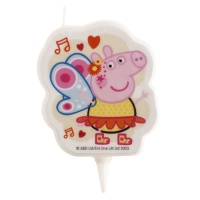 Bougie Peppa Pig fée magique 7 cm