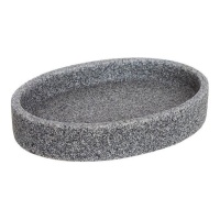12,7 x 9,4 cm porte-savon en sable gris