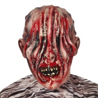 Masque de zombie sanglant sans yeux