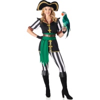 Costume de pirate perroquet pour femmes