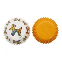 Coupes à cupcake avec ballon pour chiot - Wilton - 75 pcs.