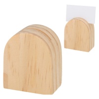 Marqueurs de chantier en bois personnalisables 5,8 x 4,9 cm - 6 pièces.