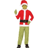 Déguisement du Grincheux de Noël pour enfant