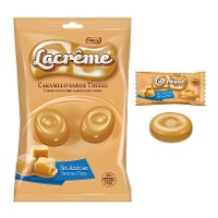Caramels au toffée sans sucre - Lacrême - 80 gr