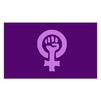 Drapeau féministe de 0,90 x 1,50 m