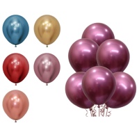 Ballons en latex 45 cm réflexe métallique - Sempertex - 6 pcs.