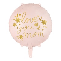 Ballon Love you mom 35 cm - PartyDeco