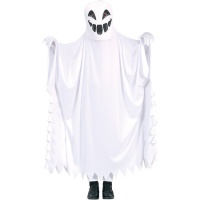 Costume de fantôme au sourire sinistre pour enfants
