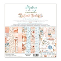 Kit de papiers de scrapbooking Sunset Beach - Mintay Papers - 12 feuilles