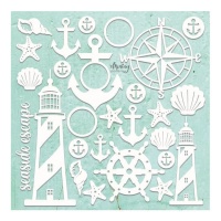 Sailor Chipboard - Papiers Mintay